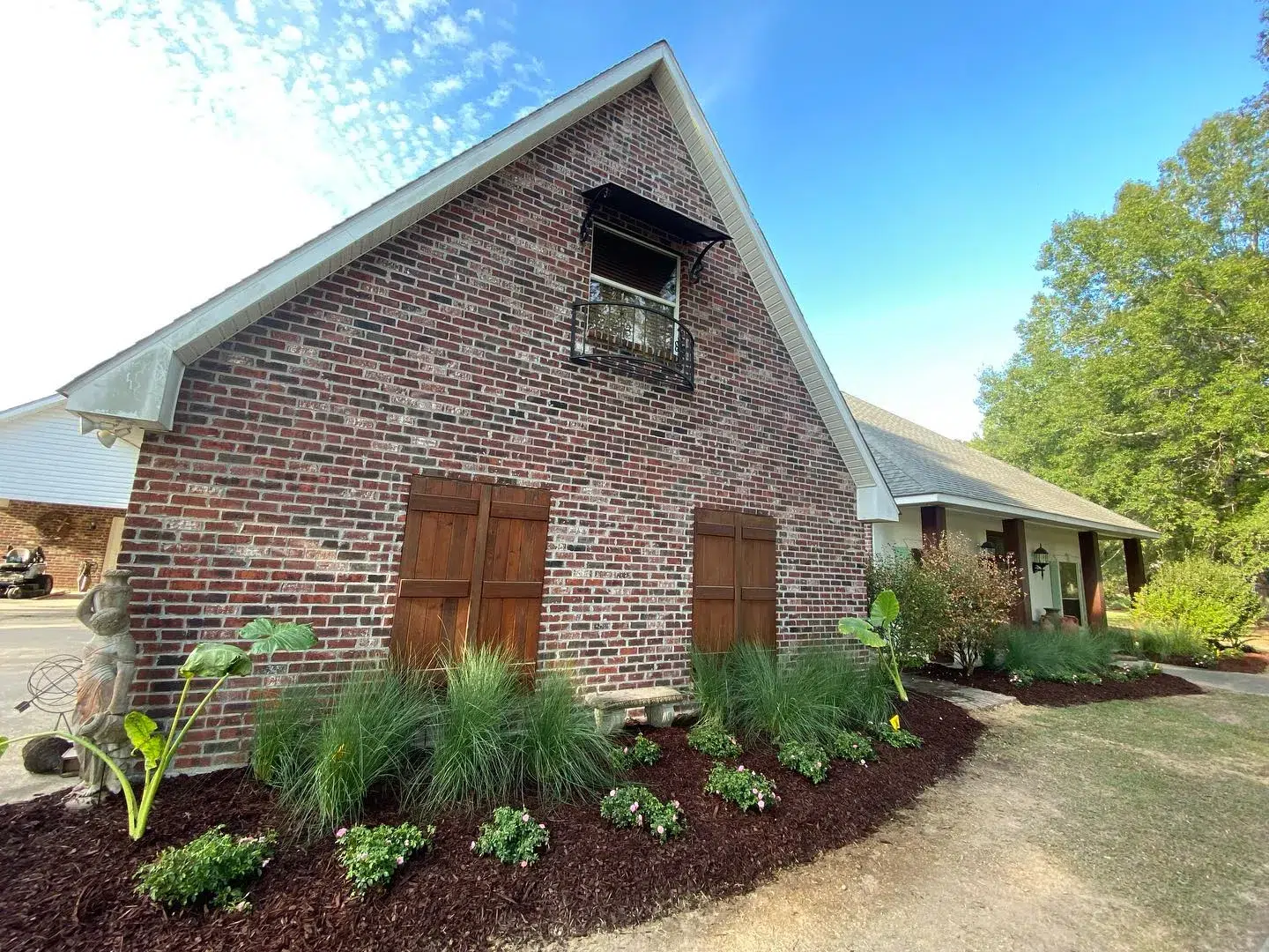 Drought-Resistant Landscape in Donaldsonville, LA